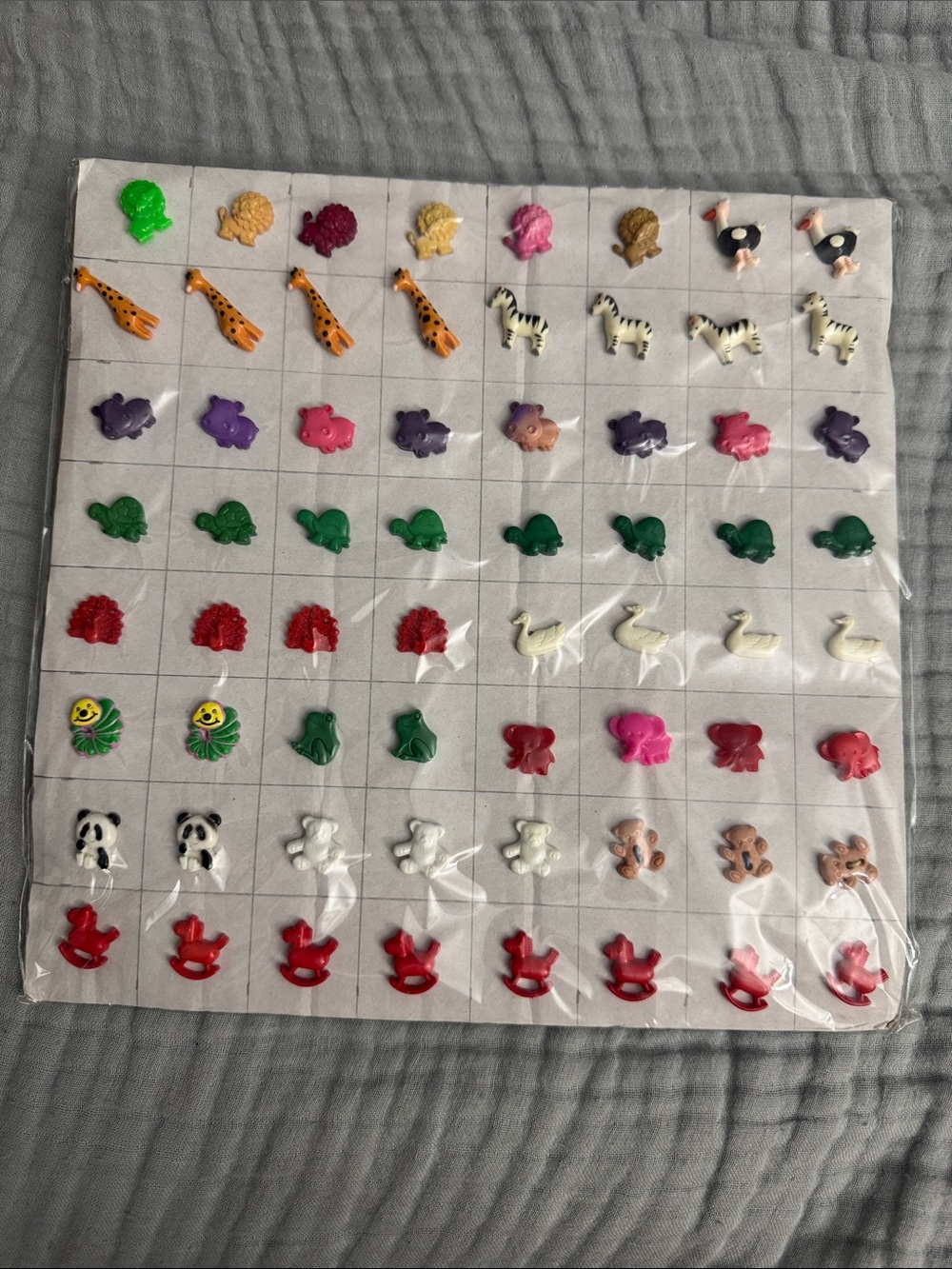 Animal buttons